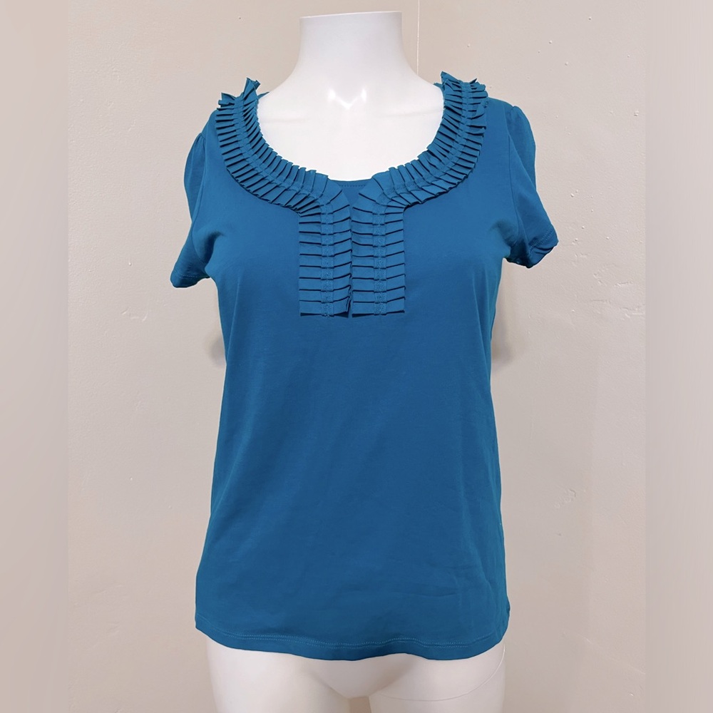 Mango blue casual shirt